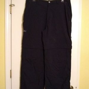 EUC {Under Armour} zip-off pants